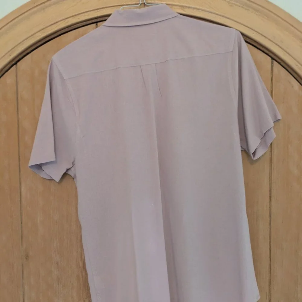 Madewell Perfect Fit Short Sleeve Shirt, Small - Picture 2 of 3